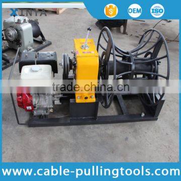 5 Ton HONDA Engine Cable Wire Winding Winch Cable Wire Rope Winch photo-2
