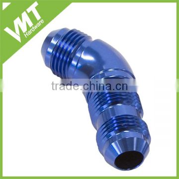 Different type high precision 8AN 45 degree Full Flow Bulkhead