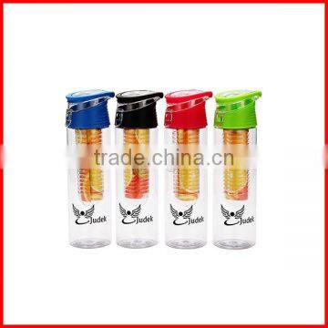 700-800ML Fruit Infusion Infusing Infuser Water Bottle Sports Health Maker Flip Lid photo-2