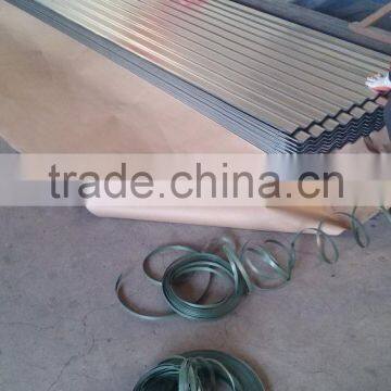 Thin Galvanized/galvalume Ribbed Fence Steel Sheet Price photo-6