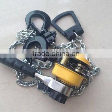 New Design Light Duty Lever Chain Block Ratchet Come Along 250kg 5 FT Lift Chain Hoist