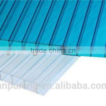 made in China cheap clear pc hollow sheet & sun sheet