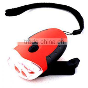 Popular Manual Generater Power With Mobile Phone Charger 3 Led Flashlight photo-3