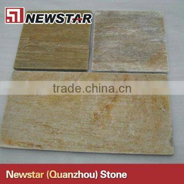 Natural quartzite light brown stone