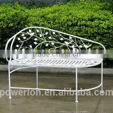 Outdoor Furniture Garden Lounging Metal Bench Relaxing Bench