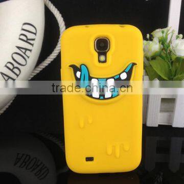 Silicone Material Phone Shell Soft Cheap Phone Case Multicolor Back Covers for Samsung S4
