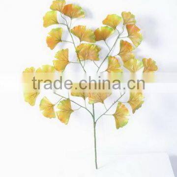 SJ071208 High Quality Cloth Tree Leave/christmas Tree Leaves/yellow Christmas Tree Leave photo-4