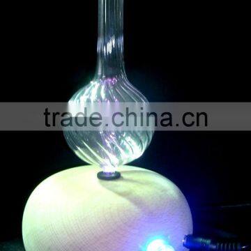 Elegant Wooden and Glass LED Aroma Diffuser Nebulization Essential Oil Diffuser