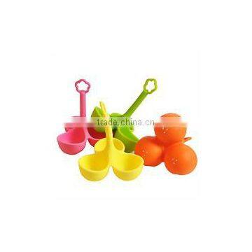 Newly 3 cups FDA 100% food grade silicone egg cooker