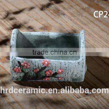 High Quality Colorful Cement Garden Flower Pot photo-5