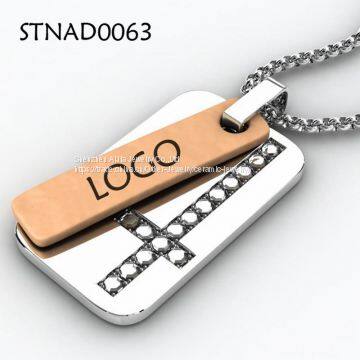 Birthday Gift Stainless Steel Pendant For Men As Accessory