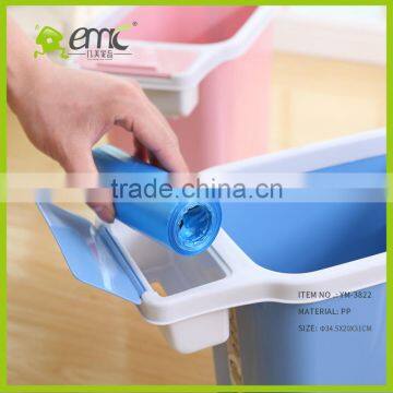 High Quality Home Garbage Can Trash Plastic Cans Plastic Trash Bins Indoor Waste Basket photo-5