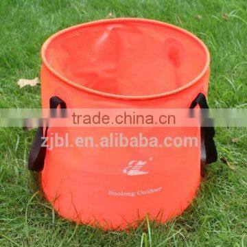 Camping Folding PVC Water Bucket/Carrier