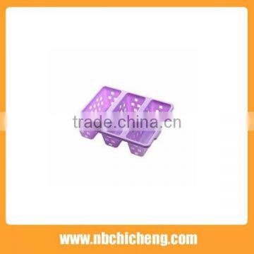 Saving Room Cheap Plastic Portable Cubby Shoe Rack photo-3