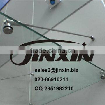 JINXIN Entrance Awning Cable Connector Stainless Steel Modern Glass Canopy photo-3
