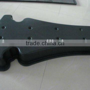 customized vacuum formed blister thermoforming plastic cover for light boxes