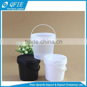 Empty 1Litre Transparent and White Plastic Drum With Screw Top photo-3