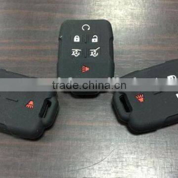 For Chevrolet Cruze Aveo Lova Spark Onix Silverado Volt Silicone Car Key Cases Cover Holder Replacement 3 4 5 6Buttons photo-3