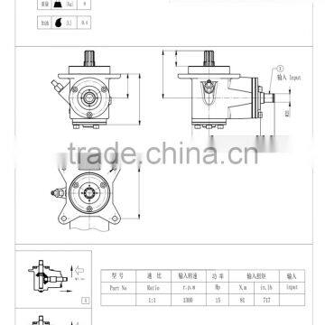 Customized Combine Harvester Gearbox photo-6