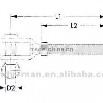 SS4827 Horizontal Lifeline System Stainless Steel Cable Tensioner Indicator photo-5