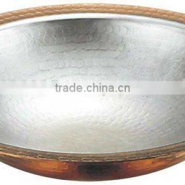 Made in Japan Copper and Alminium Dimpled Udon Suki Nabe Alminium Cooking Pots Noodle Nabe Udonsuki photo-2