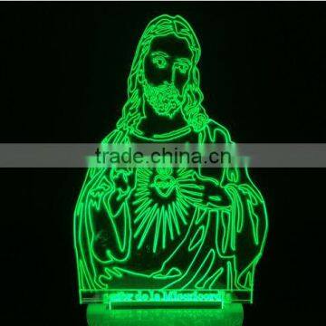 3d Light Lamp of Jesus Christ for Christmas photo-3