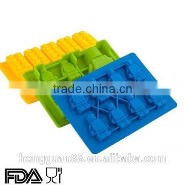 Building Bricks and Figures Silly Candy Molds Ice Cream Tools & Silicone Ice Cube Trays