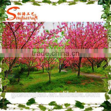For Wedding Decor Customize Plastic Cherry Blossom Tree Artificial Indoor Wedding Cherry Blossom Tree photo-4