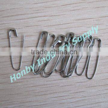 Wholesaled Silver Loop U Shaped Metal Knitting Safety Pin