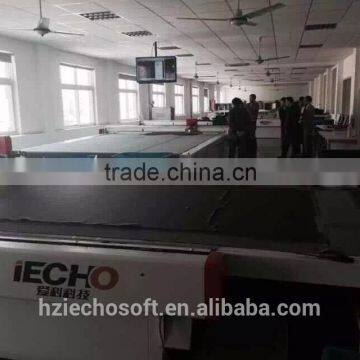 IECHO Leather Car Seat Cover Cutting Machine With Electric Oscillating Knife photo-5