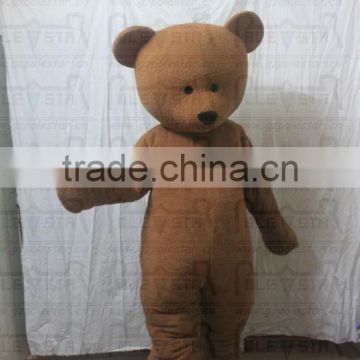 teddy costumes character quality fur bear mascot design