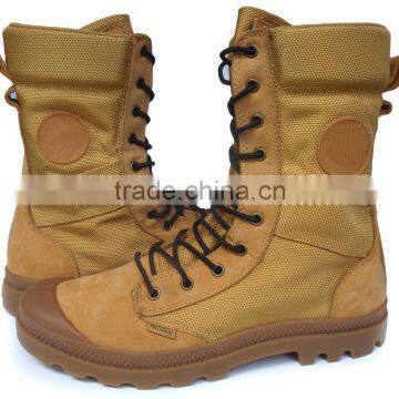 2014 New Design High Quality Canvas Military Boot