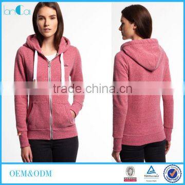 2016 International Shopping Online Blank Pink Hoodies for Women LC8102