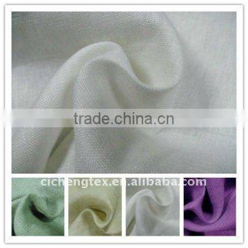 100%linen fabric, dyed, fashion fabric, shirt fabric