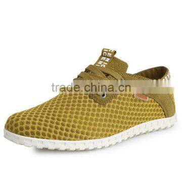 High Quality Summer Leather Mesh Casual Shoes Men Fashion, Adults Casual Shoes Sample From China for Male photo-2