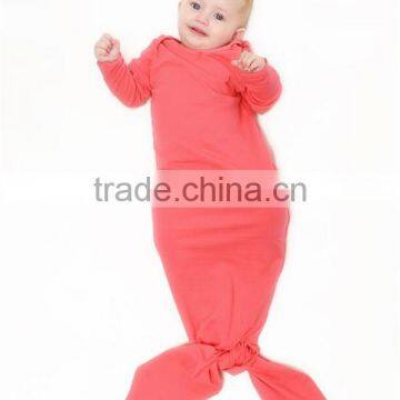 Factory Winter Crochet Cotton Baby Mermaid Tail Blanket Sleeping Bag photo-2