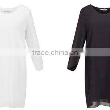 Maxnegio Chiffon Straight Dress for Ladies photo-5