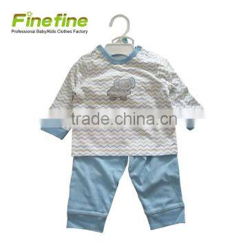 2017 New Design Baby Clothes Wholesale Baby Boys Sleep Set 2 Pieces Baby Boy Pajamas photo-5
