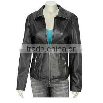High Quality Fashion Leather Jacket photo-2