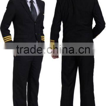 Juqian High Quality Custom Suits Design Unisex Airline Pilot Uniform Clothing AviatorJacket/Unisex Pilot Uniform Suit photo-4