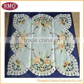 beautiful design embroidery tablecloths for card tables