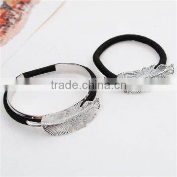 Copper Ties Leaf Silver Tone Hair Accessories For Women photo-3