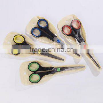Plastic Handle Stainless Steel Stationery Scissors photo-3