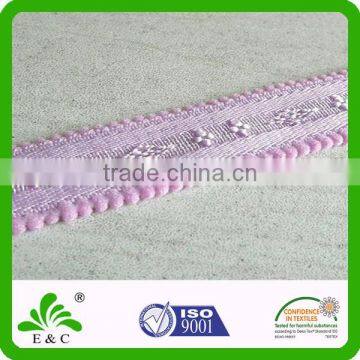 Pre-shrunk Jacquard Shoulder Elastic Loom Bands Custom photo-2