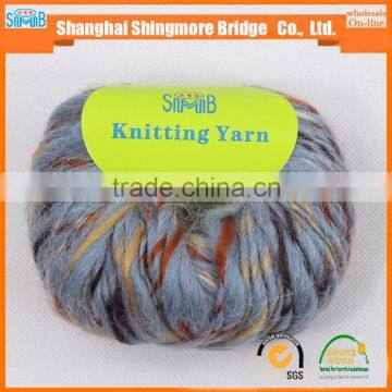 Online Shopping Knitted Yarns China Producer Hot Wholesale Oeko Tex Quality Baby Skein Alpaca Yarn Acrylic for Free Samples photo-2