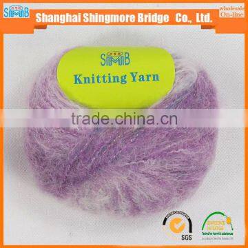 Hot Selling Mohair Yarn for Hand Knitting Sweater and Scarf With Cheap Price