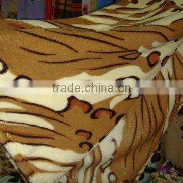 faux fur fleece blanket tiger fur