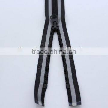 Cheap EN471glow in the Dark Waterproof Reflective Nylon Zipper for Sweater photo-3