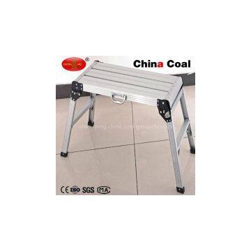 CE EN131 certificated Aluminum foldable telescopic working platform YM201 for sale