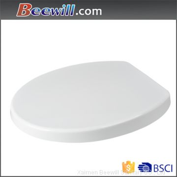 Universal shape duroplast soft close quick release toilet seat